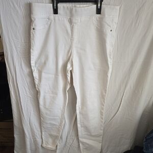 Old Navy White Jeggings